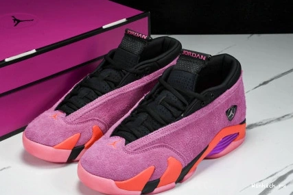 LOW JORDAN SHOCKING (W) PINK RETRO 14 1012